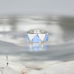 Folk Ring REGINA AGAPANTOArgento gr. 10Enamel Euro 390,00