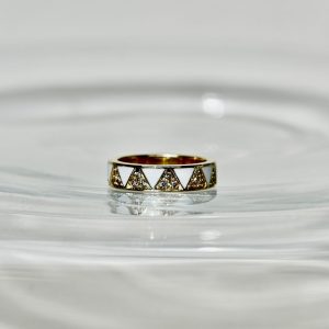 Anello Aeternum Regina Bianca