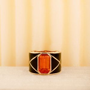 ANELLO LE PETALO NERO