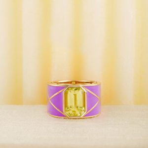 ANELLO LE PETALO VIOLA