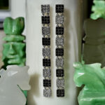 FAIRY DÈCO EARRINGS White gold 18kt gr 18,92White diamonds Ct 2,16Black diamonds Ct 2,78Euro 13.950,00