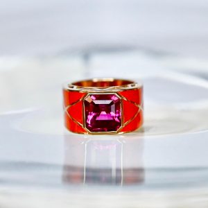 LE PETALO ARANCIONE RING