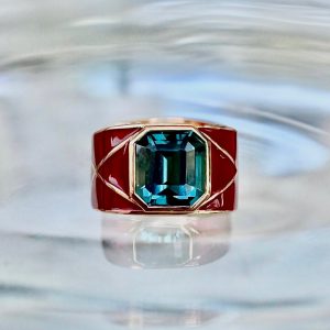 LE PETALO ROSSO RING
