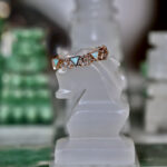 Fairy ring Acquamarina Pink gold 9kt gr.3,74Topaz Ct 0,28Enamel Euro 1480,00Prodotto 470,00 +IvaAstucci 17,65. +ivaWholesale 1200,00Spedizione 20.00Tot 1476,00Retail 1480,00Smalto M226