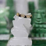 FAIRY RING REGINA MAYAYellow gold 9kt gr 3,52Yellow sapphire Ct 0,29Enamel Euro 1500,00