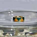 REGINA FOLK CROTONSilver plated yellow gold gr 6Enamel Euro 590,00