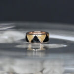 Regina Folk CallaSilver plated pink gold 9kt gr8Enamel Euro 590,00