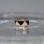 Hermitage RingPink gold 18k gr 6,70White diamonds Ct 0,98Euro 4200,00